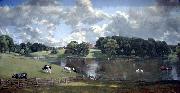 John Constable Wivenhoe Park oil painting artist